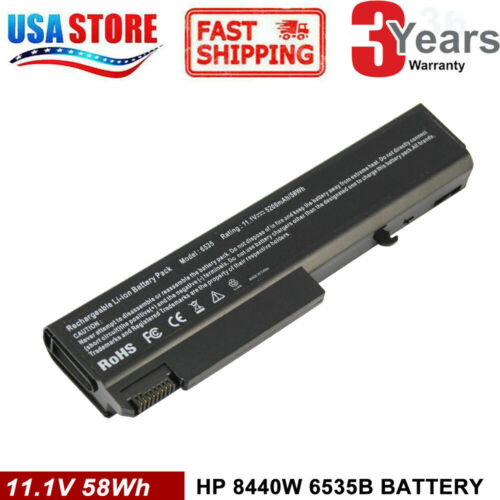 Battery For Hp Elitebook 8440p 8440w Probook 6450b 6455b 6540b 6545b 6550b