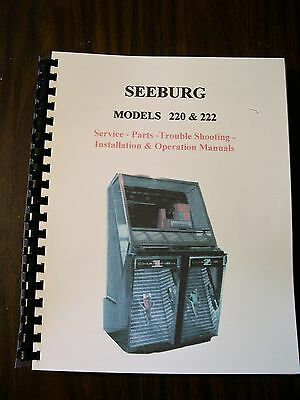 Seeburg 220 - 222 Jukebox Manual