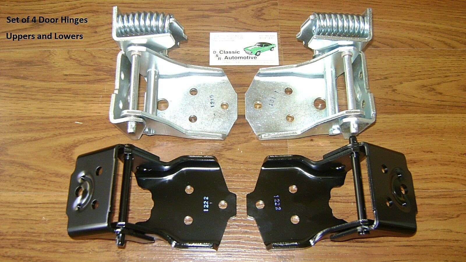 Camaro Firebird Door Hinges 70-81 4pc Set Upper And Lower Hinge Kit New In Stock